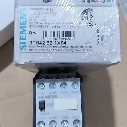 议价 接触器 3TH42 62-1XF4 接触器式继电器