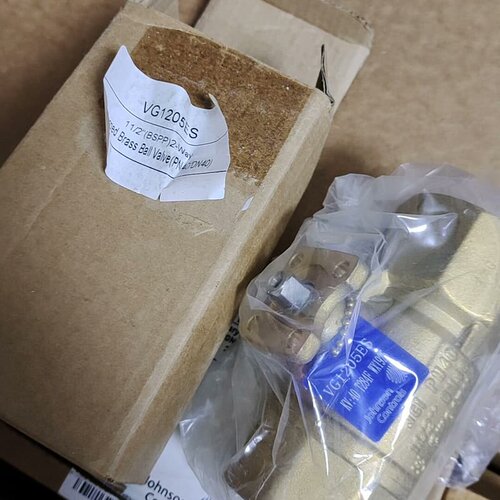 议价 Johnson Controls VG1205ES黄铜球阀，