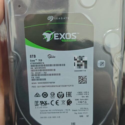 议价ST8000NM001A 8TB SAS 3.5寸 1