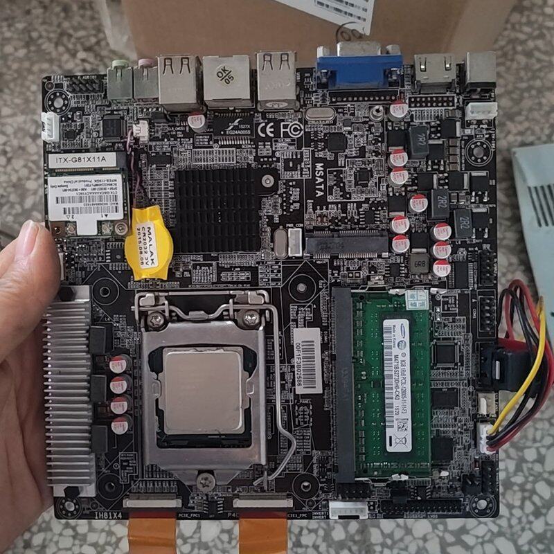 议价itx-h81双内存卡槽 一体机主板 工控机主板