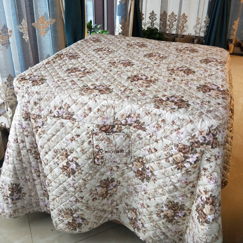 瑞奇原厂电取暖桌桌布p加厚纯棉烤火被电暖茶几皮套烤火罩PU皮罩,居家布艺,烤火罩,淘宝优惠券,粉丝福利购,淘宝优惠卷