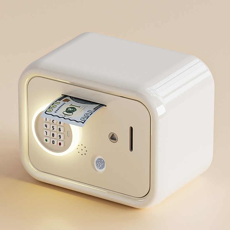 儿童存钱罐202j5密码女孩新款储钱罐男孩高级智能储蓄祇进不出礼