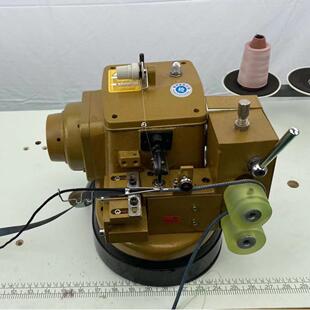 圆绳缝皮机皮革抽绳机一机多用单针自动纤条机数据线裘皮机缝合机