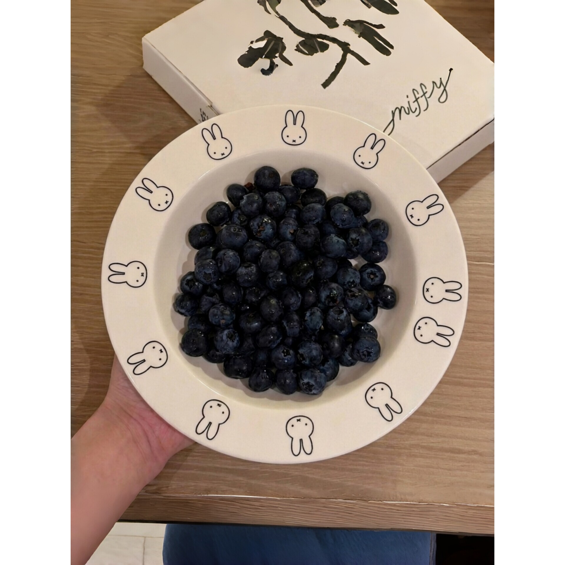 米菲兔盘子家用高级感陶瓷菜盘平盘碗碟餐具套装一人食2026新款