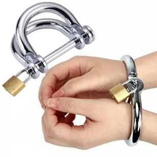 密室剧本杀人影视表演道具舞台剧玩具手铐和脚镣手扣男女通用加厚
