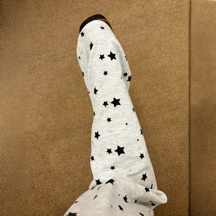 星星糯米裤垂坠感软糯女生夏季薄款慵懒风遛弯裤宽松休闲阔腿裤