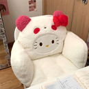 hellokity坐垫靠垫椅垫护腰学生久坐一体不累椅子坐垫靠背ins加厚