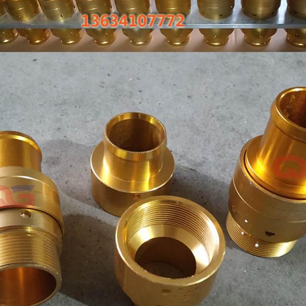 EPS配件 自动料仓铝快接反插三件套 公头母头堵头2寸快接