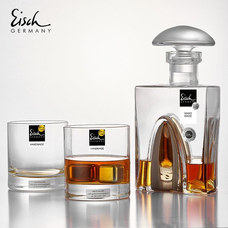 德国进口EISCH艾奢水晶玻璃奢华威士忌杯高档洋酒杯酒樽酒具套装