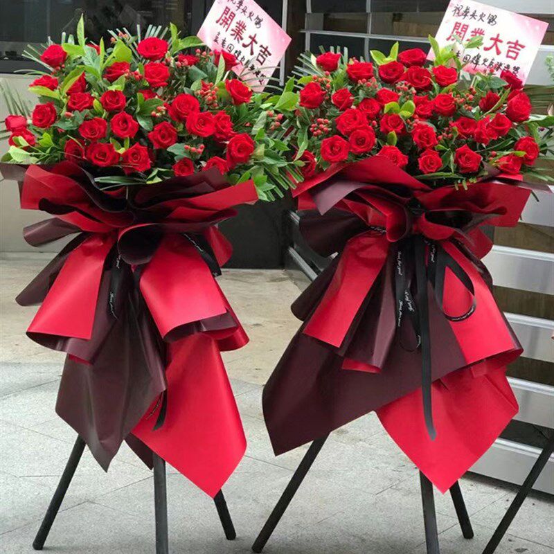 温州鲜开业花篮大卖麦穗鲜花同城配送一对公司鹿城龙湾瓯海区速递