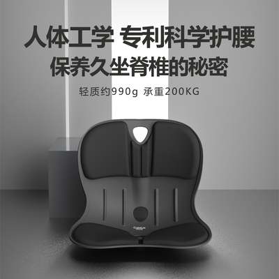 Cablue柯柏蓝PA6高性能全优人体工学护腰坐垫矫正健康坐姿护脊椅