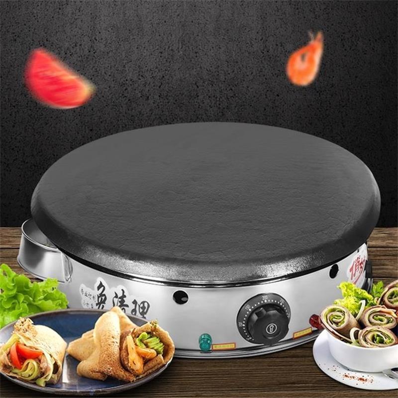 煎饼鏊子煎饼果子工具家用商用恒温菜煎饼锅铁板电鏊子烙馍烙饼机