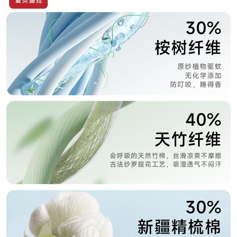 婴儿盖毯夏季薄款竹棉纤维小毯子新生儿童纱布冰丝宝宝专用空调被
