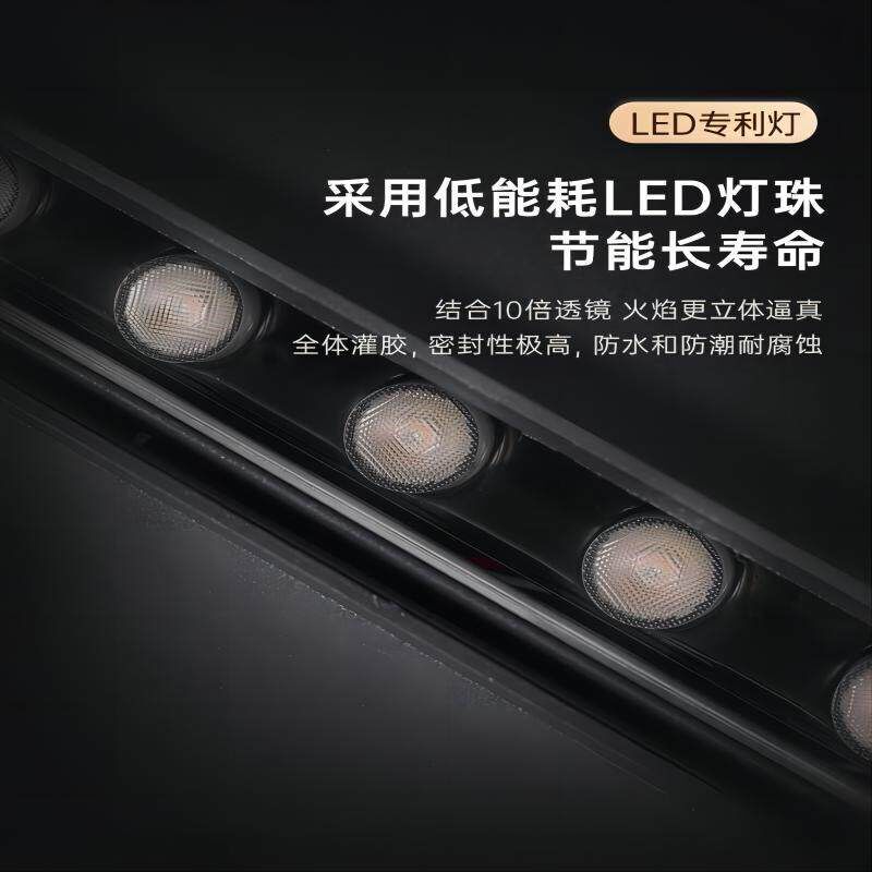 和煦定制智能3D雾化壁炉装饰嵌入式超薄仿真火焰加湿器电视柜家用