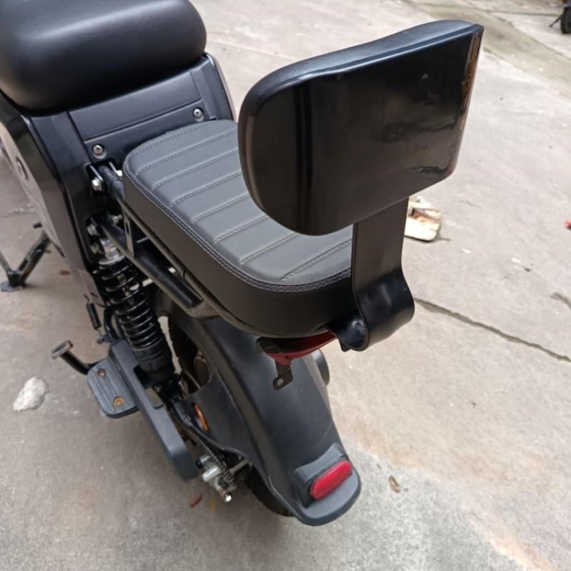 适用于深远四季星/009/A7/A8电动车方形后靠背简易款通用型后