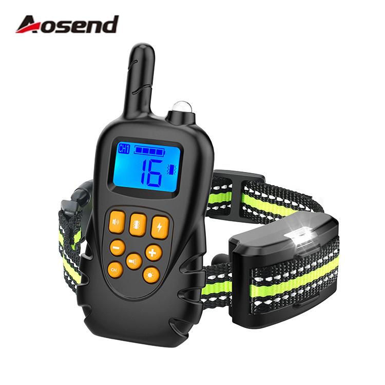 训狗器 止吠器宠物电子狗项圈 防水遥控止吠器防狗叫扰民神器