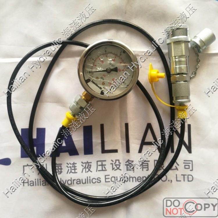 IHI液压泵压力测试表Pressure testing box耐震油泵压力测试盒装