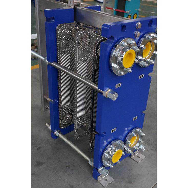 板式热交换器机油冷却热交换器 半焊式板式换热器