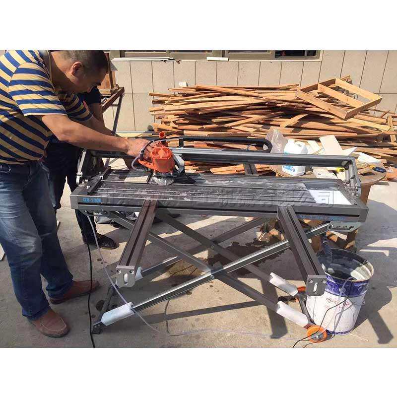 大理石微晶石切割机 家装施工设备 带水无尘循环六棱角倒角机