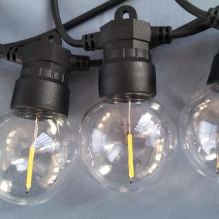 亚马逊爆款 圣诞节庭院派对酒吧厂家led灯 G50灯丝款