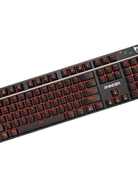 RHINOZR疯牛3.0游戏快轴机械键盘 USB有线电脑高端网吧咖电竞键盘