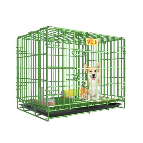加粗纳米折叠狗笼铁笼室内小型犬狗笼子运输笼大型犬狗窝宠物笼子