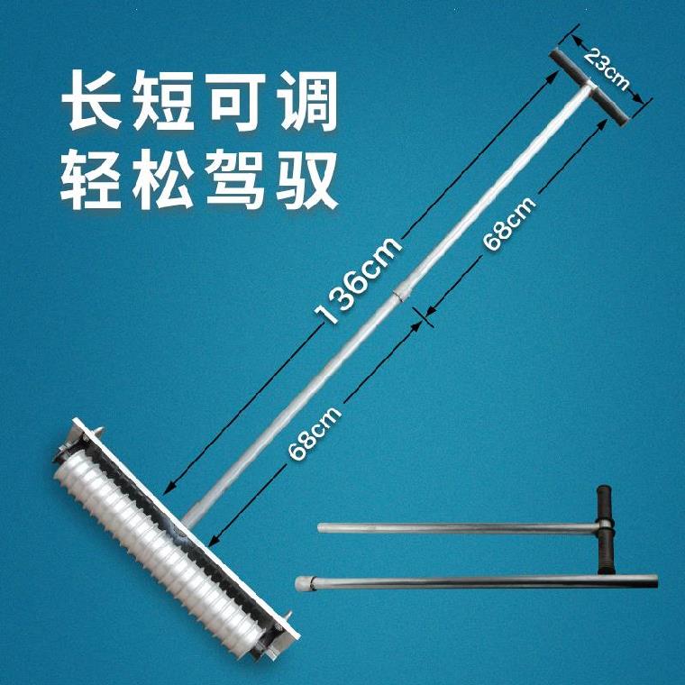 混凝土拉毛刷公路桥面拉纹器混泥土压线道路划线滚筒花纹耐磨拉文