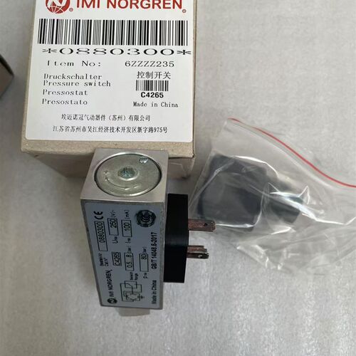 0880300,诺冠IMI Norgren,压力开关,G1/4螺纹,0.5...8bar