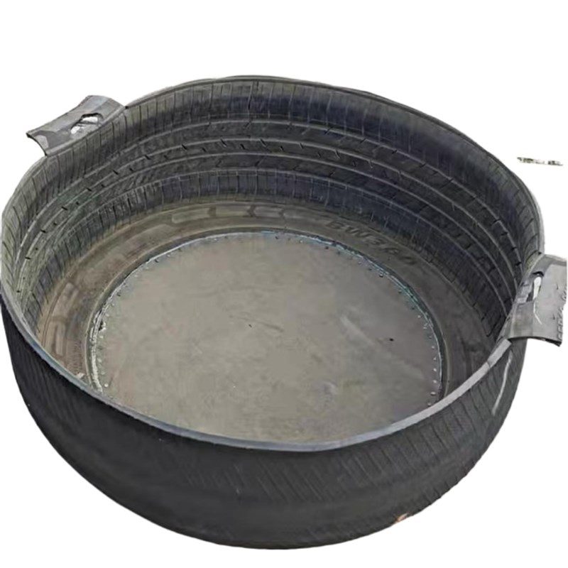汽车轮胎维修工具补胎试漏水盆橡胶大号皮盆工地瓦工砌墙砂浆灰盆