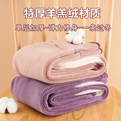 加厚加绒打底裤女秋冬内穿高腰保暖裤大码羊羔绒东北抗寒过冬棉裤