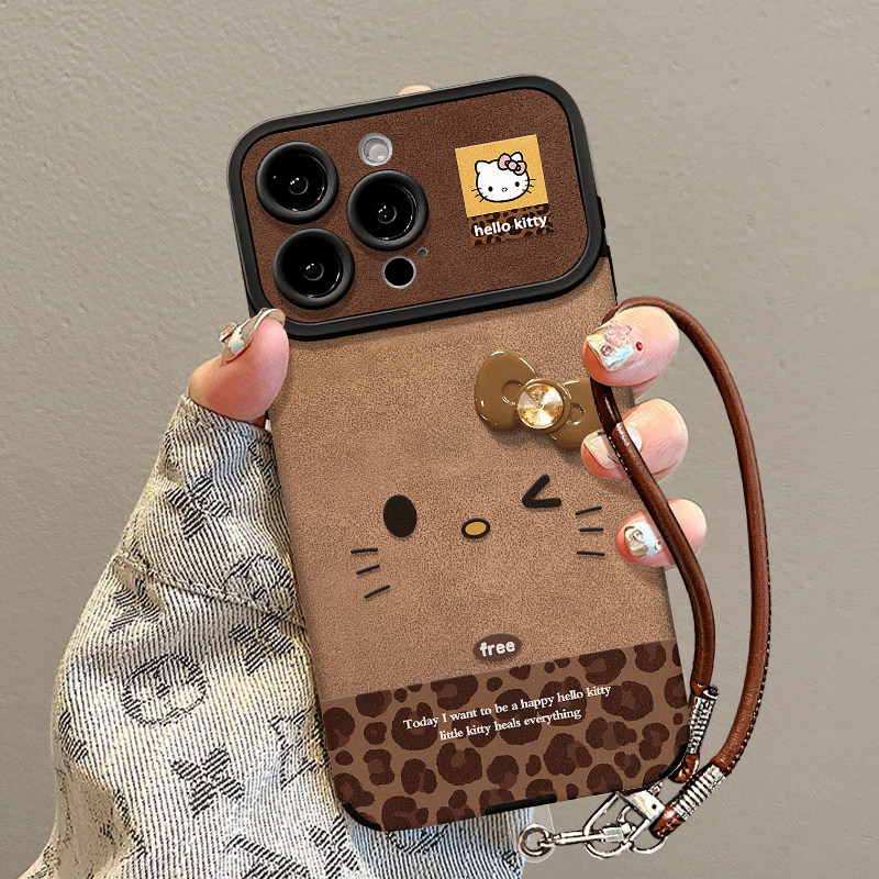 豹纹kt适用苹果华为oppo小米vivo