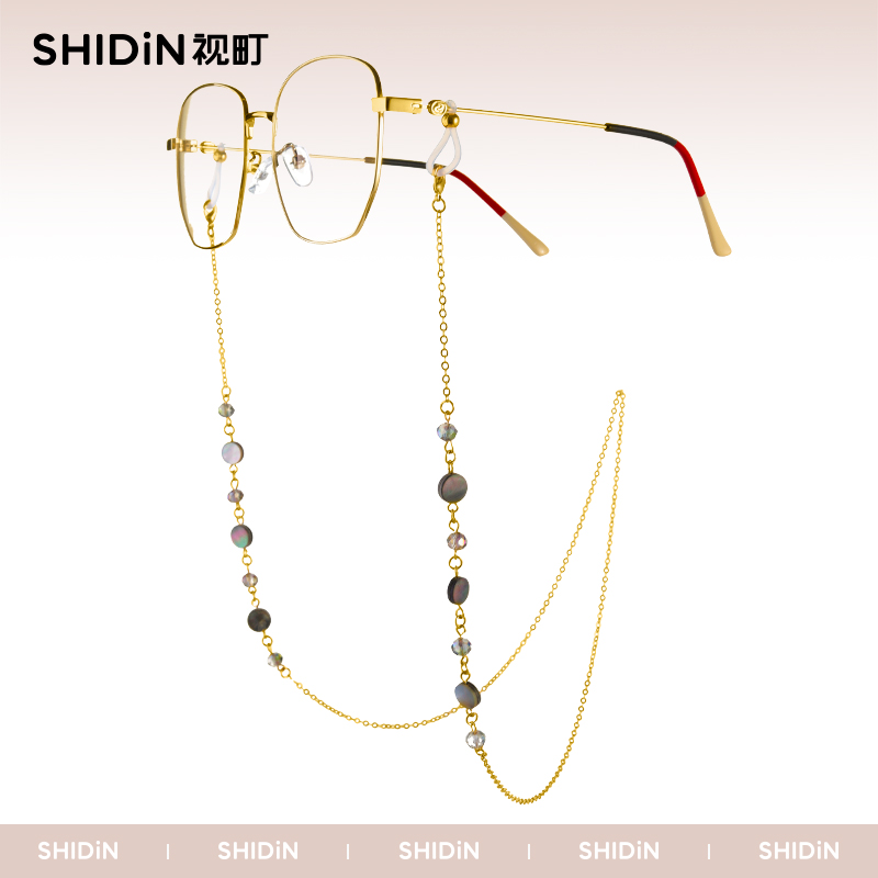 视町眼镜挂链时尚挂脖防滑链