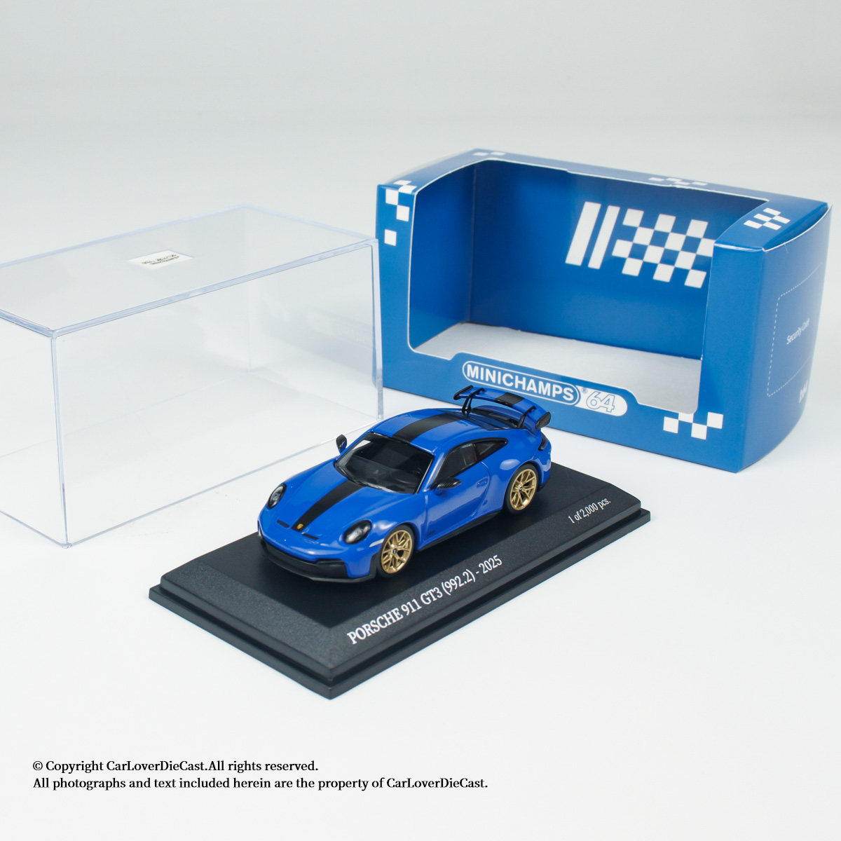 MINICHAMPS/迷你切 64 PORSCHE 911 992 GT3/GT3 TOURING 2025图片