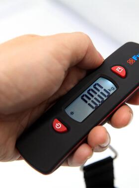 MINI-1迷你行李秤手提秤50公斤像胶手感红色