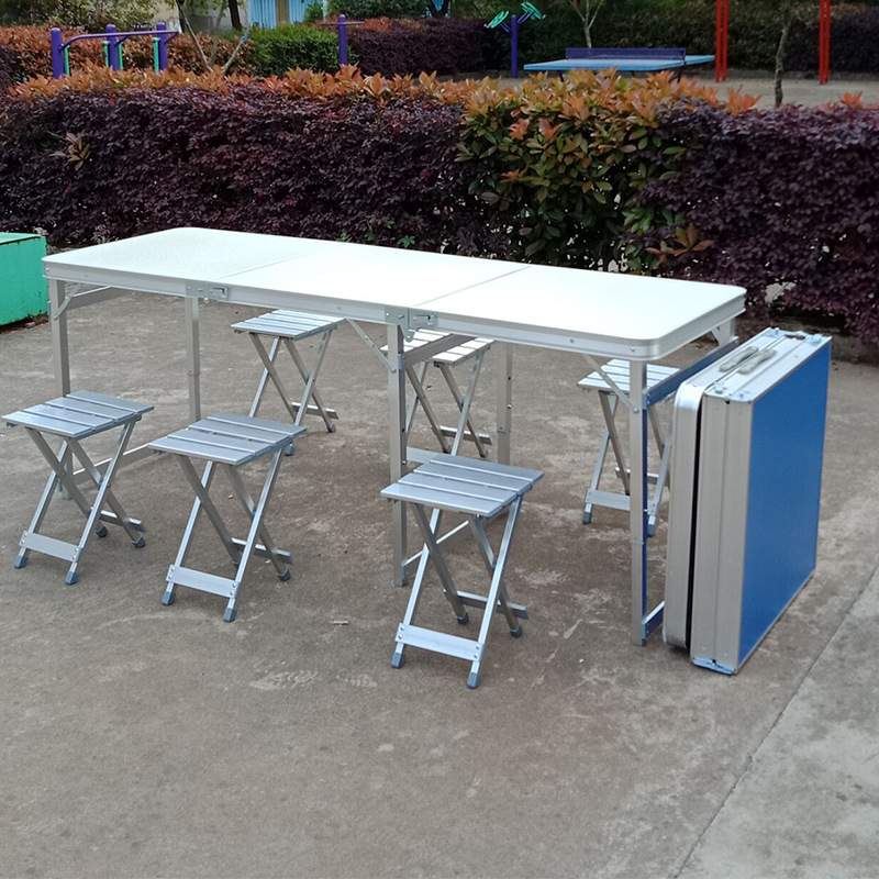 便携式折叠桌椅摆摊桌子夜市展业宣传地推桌简易学习户外烧烤桌