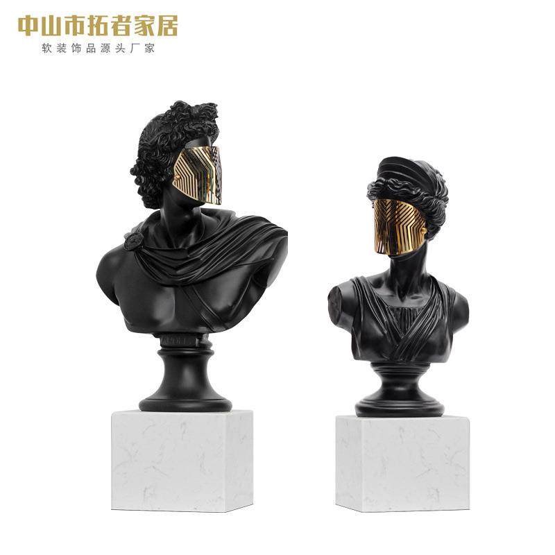 玄关摆件现代简约样板房客厅电视柜蒙面维纳斯人像艺术工艺品雕塑,鲜花速递/花卉仿真/绿植园艺,割草机/草坪机,淘宝优惠券,粉丝福利购,淘宝优惠卷