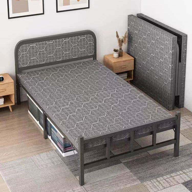 折叠床单人床陪护家用成人简易铁床午睡硬板宿舍床午休床铺办公室