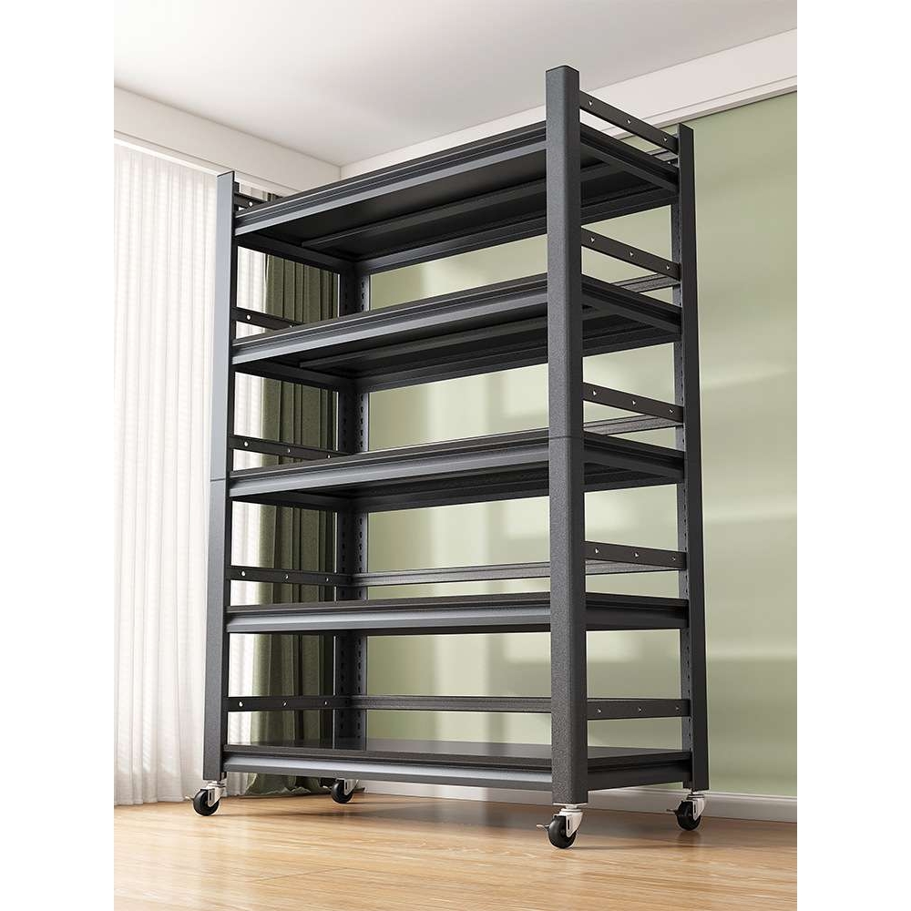 货架置物架多层家用收纳架阳台架子储物架客厅书架落地分层展示架