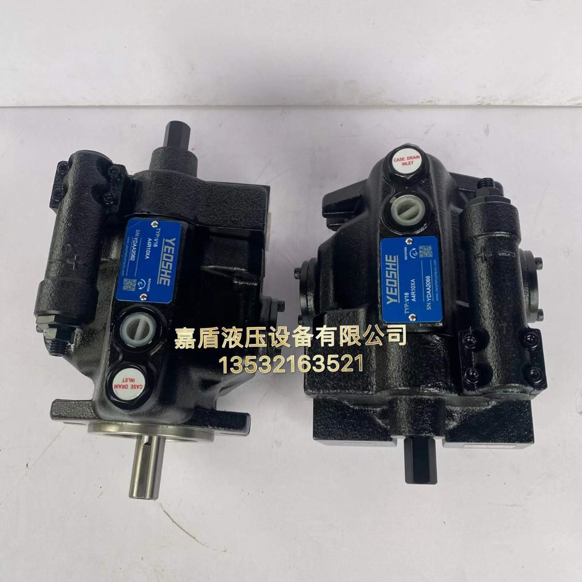现货YEOSHE油升 V15A4R10X油泵V23A3R10X变量柱塞油泵V35 V18 V38
