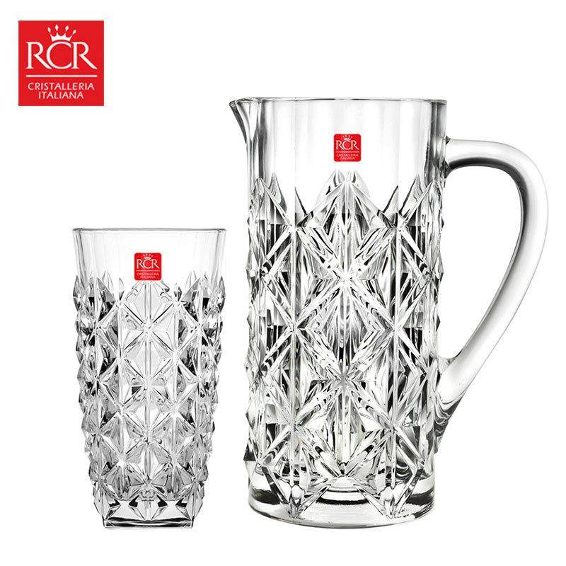 进口RCR刻花玻璃冷水壶凉水壶果汁壶大水扎谜团钻石家用1200ml,鲜花速递/花卉仿真/绿植园艺,割草机/草坪机,淘宝优惠券,粉丝福利购,淘宝优惠卷