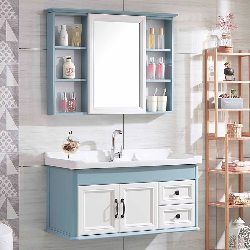 简约现代浴室柜组合卫生间洗手池镜柜洗漱台一体盆洗脸盆柜洗手盆,家装主材,浴室柜组合,淘宝优惠券,粉丝福利购,淘宝优惠卷