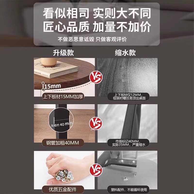 进口E床边桌h升降折叠电脑桌小型写字桌小书桌办公室桌子