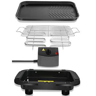 电烤箱烤家用烤串电烤炉无烟烧烤架子室内烤肉锅烤牛羊肉全套烤盘