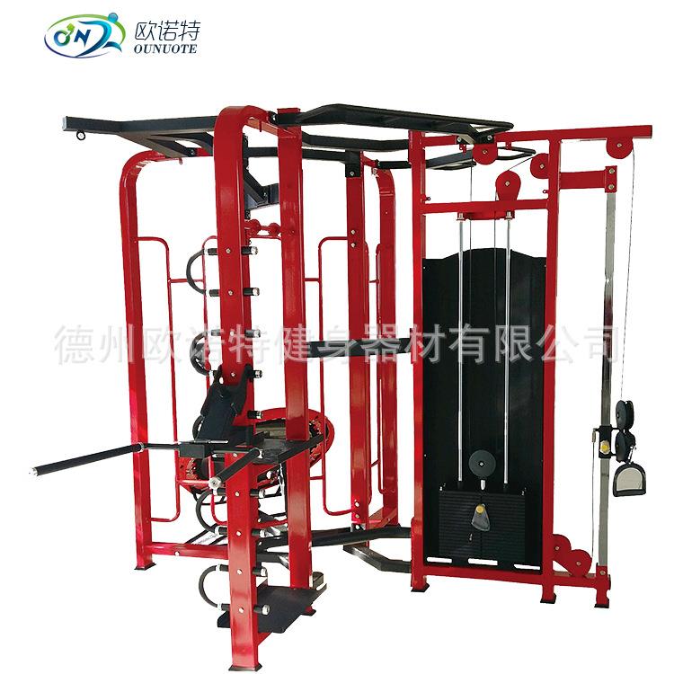 多功能型60型综合训练器CF架多人站健身房组合力量器械健身器材