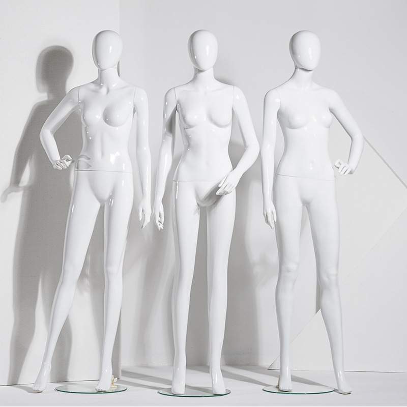 全身模特道具女服装店展示架橱窗人体亮白韩版假人女装模特架子