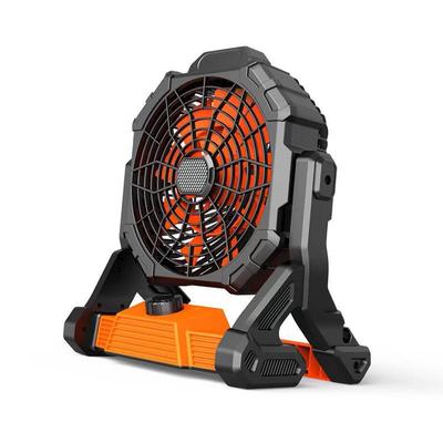 X30大号户外充电风扇台式壁挂多功能营地露营风扇带灯15000mah