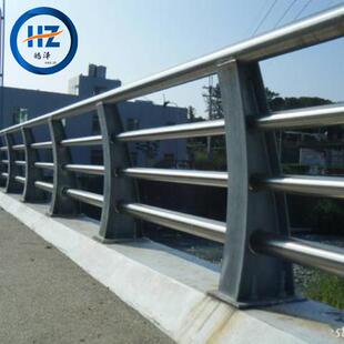 景观护栏 天桥栏杆立柱桥梁护栏 不锈钢复合管道路景观护栏