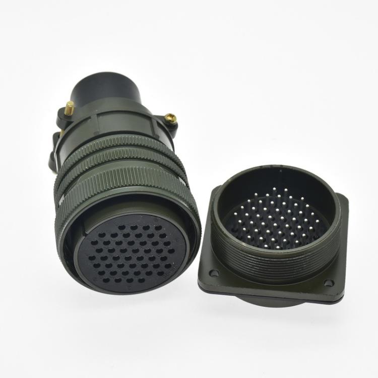 机器人连接器MS3102A36-10P配套MS3106A36-10S公母航空插头48芯