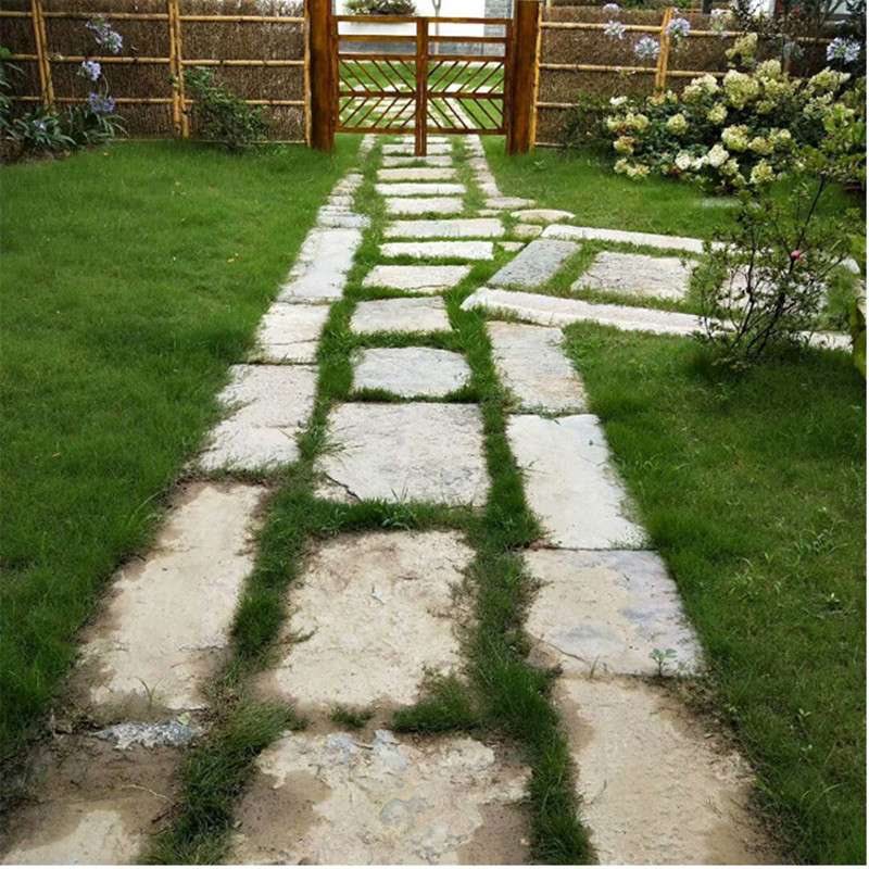 石雕老石板大理石庭院铺路石长条户外台阶汀步石长条脚踏石老石器