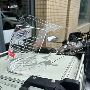 马鲁申原装 配件marushin头盔镜片L11大半盔4分之3半盔镜片黑片镀